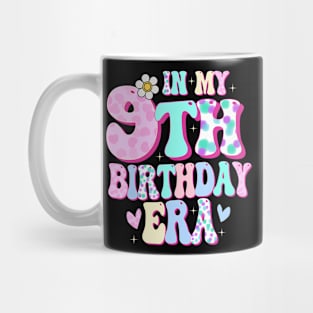 In My 9th Birthday Era Girl Gifts Nine Bday 9 Year Old Mug